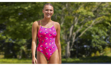 Womens Diamond Back One Piece Fly Dragon
