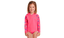Load image into Gallery viewer, Toddler Girls Zippy Rash Vest Fly Dragon
