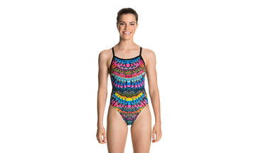 Girls Single Strap One Piece Fly Queen
