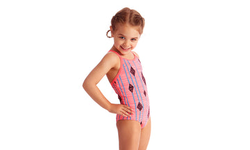 Toddler Girls Printed One Piece Flying High