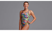 Load image into Gallery viewer, Womens Diamond Back One Piece Fossil Fuel
