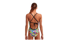 Load image into Gallery viewer, Girls Tie Me Tight One Piece Fossil Fuel
