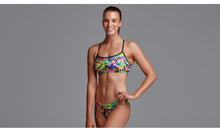 Load image into Gallery viewer, Womens Swim Crop Top Fossil Fuel
