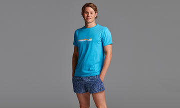 Mens Crew Neck T-Shirt Freestyler Orange