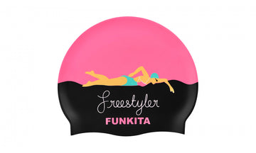 Silicone Swimming Cap Freestyling
