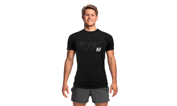 Mens Crew Neck T-Shirt Funky AF