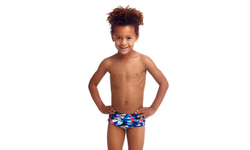 Toddler Boys Printed Trunks Futurismo