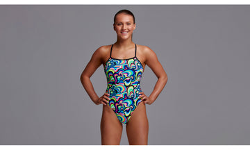 Womens Eco Single Strap One Piece Gelat OMG