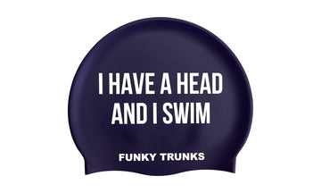 Silicone Swimming Cap Get a Head