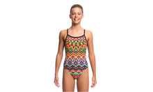Load image into Gallery viewer, Girls Single Strap One Piece Go Safari
