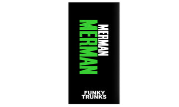 Towel Green Merman