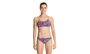 Girls Racerback Two Piece Half Pipe
