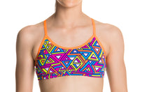 Load image into Gallery viewer, Girls Racerback Two Piece Half Pipe
