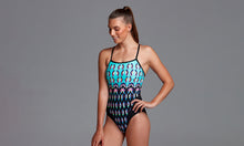 Load image into Gallery viewer, Womens Single Strap One Piece Happy Feet
