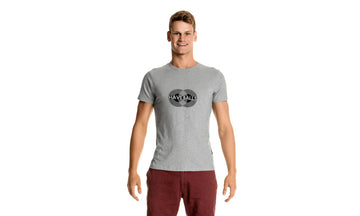 Mens Crew Neck T-Shirt Other Have Balls Grey