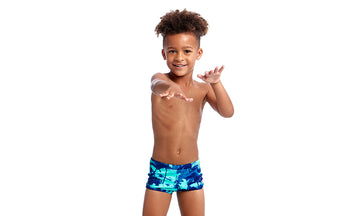 Toddler Boys Toddlers Square Trunk Trunks Hawaiian Skies