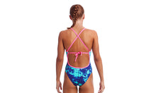 Load image into Gallery viewer, Girls Tie Me Tight One Piece Hawaiian Skies
