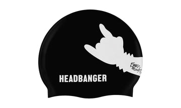 Silicone Swimming Cap Headbanger