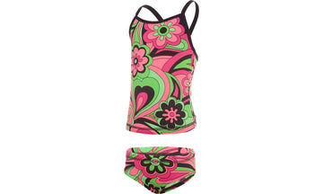Toddler Girls Tankini & Brief Two Piece Hippy Shake