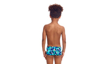 Load image into Gallery viewer, Toddler Boys Square Trunks Holy Sea
