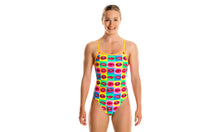 Load image into Gallery viewer, Girls Single Strap One Piece Hot Lips
