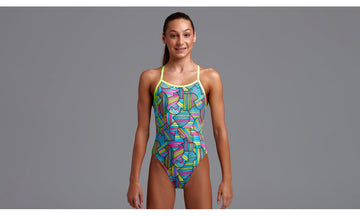 Girls Single Strap One Piece Hot Property