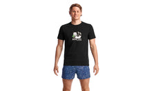 Load image into Gallery viewer, Mens Crew Neck T-Shirt Hunk Life Black
