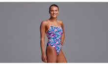 Load image into Gallery viewer, Womens Eco Strapped In One Piece Ice Cream Queen
