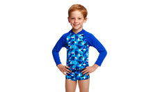 Load image into Gallery viewer, Toddler Boys Zippy Rash Vest Ice Fortress
