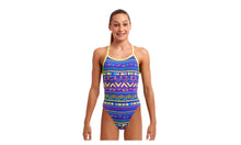 Load image into Gallery viewer, Girls Single Strap One Piece Inca Inked
