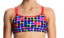 Load image into Gallery viewer, Girls Criss Cross Two Piece Inked

