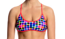 Load image into Gallery viewer, Womens Tie Down Bikini Top Inked
