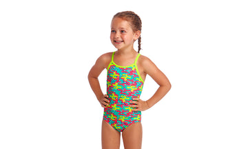 Toddler Girls Printed One Piece Jelly Jubes