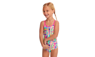 Toddler Girls Printed One Piece Jiggy Saw