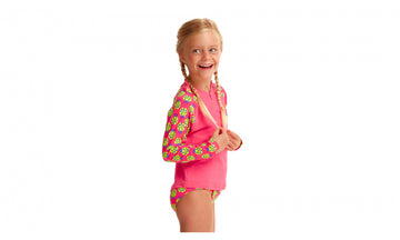 Toddler Girls Zippy Rash Vest Lady Birdie