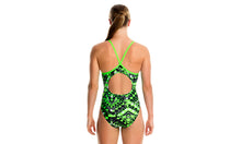 Load image into Gallery viewer, Girls Diamond Back One Piece Laser Cube
