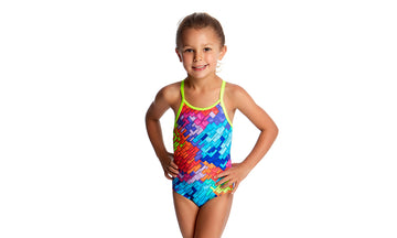 Toddler Girls Printed One Piece Layer Cake