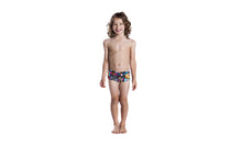 Load image into Gallery viewer, Toddler Boys Printed Trunks Life of Man
