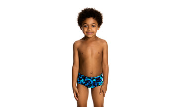 Toddler Boys Printed Trunks Lightspeed