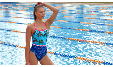 Womens Single Strap One Piece Lunchtime Dip