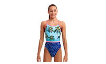Load image into Gallery viewer, Girls Single Strap One Piece Lunchtime Dip
