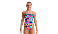 Load image into Gallery viewer, Girls Single Strap One Piece Mad Mist
