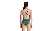 Load image into Gallery viewer, Girls Single Strap One Piece Maze Balls
