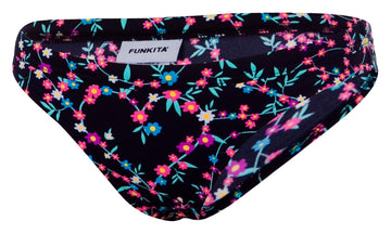 Womens Hipster Brief Midnight Daisy