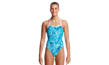 Load image into Gallery viewer, Womens Strapped In One Piece Mint Marble
