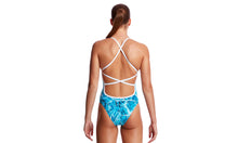 Load image into Gallery viewer, Womens Strapped In One Piece Mint Marble
