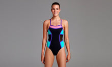 Load image into Gallery viewer, Womens Colour Block One Piece Mint Queen
