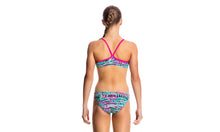 Load image into Gallery viewer, Girls Racerback Two Piece Minty Madness
