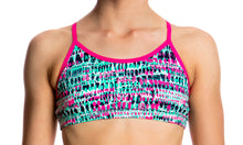 Load image into Gallery viewer, Girls Racerback Two Piece Minty Madness

