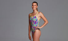 Load image into Gallery viewer, Womens Strapped In One Piece Mixed Signals
